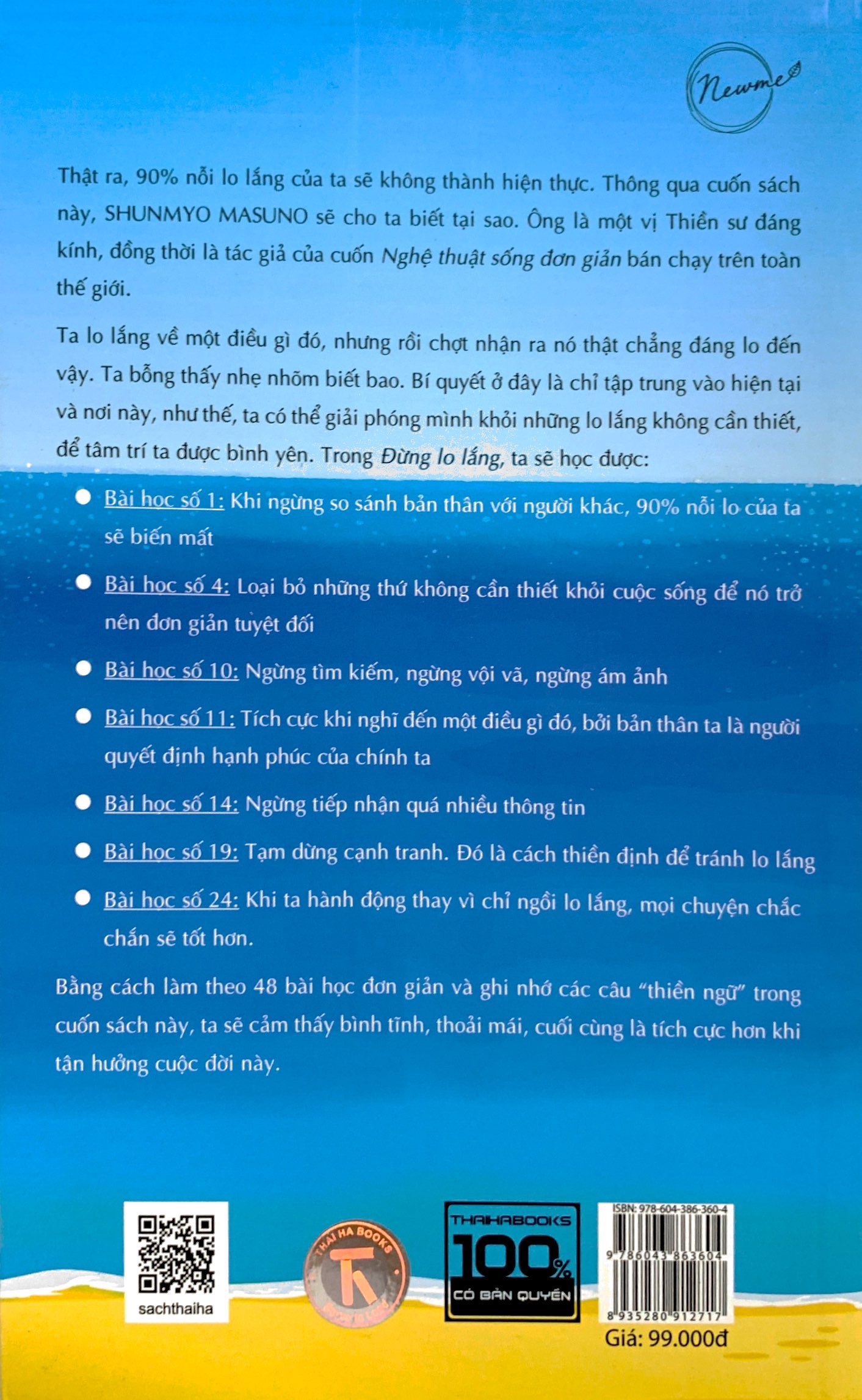 đừng lo lắng: 48 bài học an dịu nỗi lo âu từ một vị thiền sư - Ảnh 8