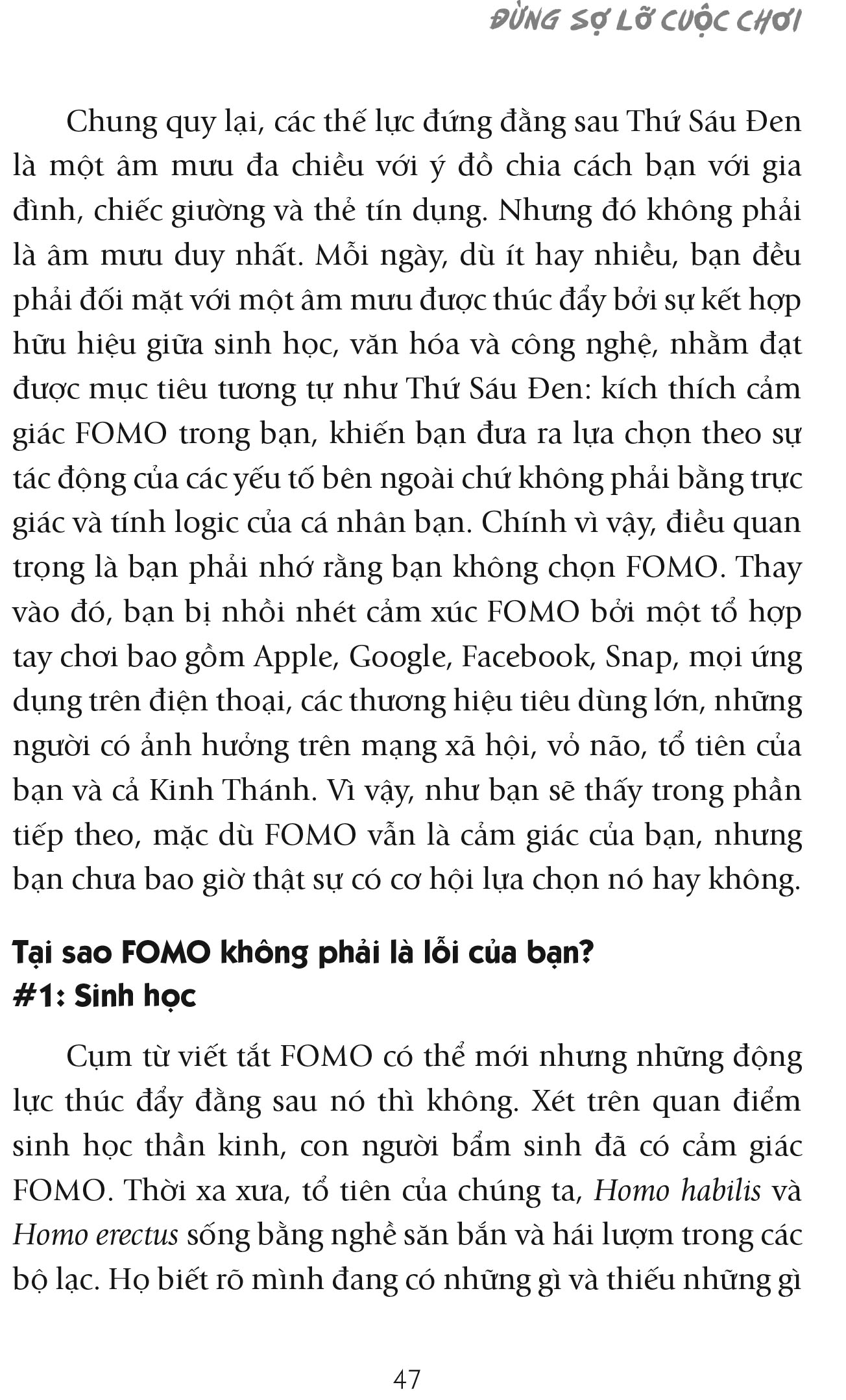 đừng sợ lỡ cuộc chơi - fear of missing out - Ảnh 3