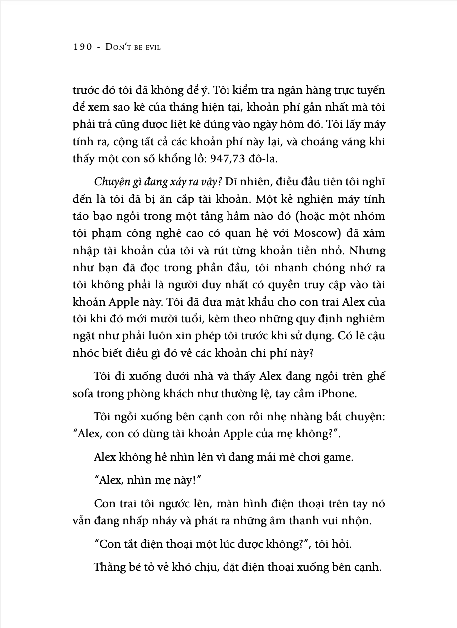 đừng trở nên xấu xa - don't be evil - Ảnh 4
