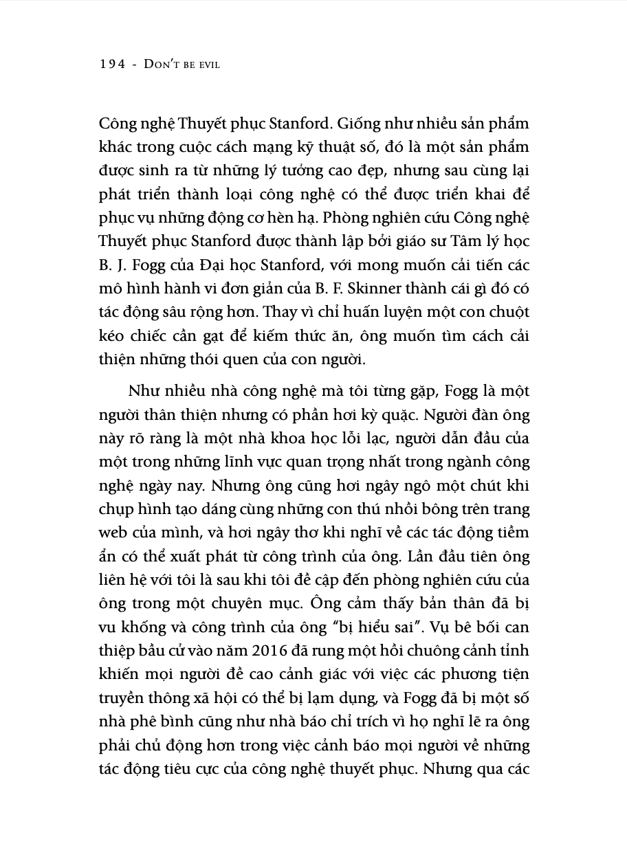 đừng trở nên xấu xa - don't be evil - Ảnh 9