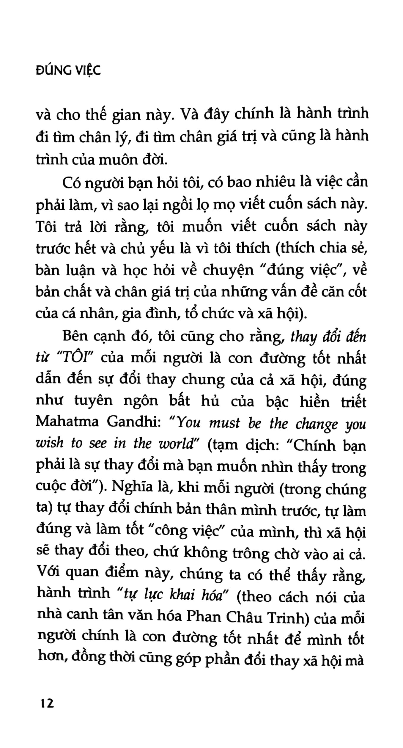 đúng việc - một góc nhìn về câu chuyện khai minh - bìa cứng (tái bản 2023) - Ảnh 7