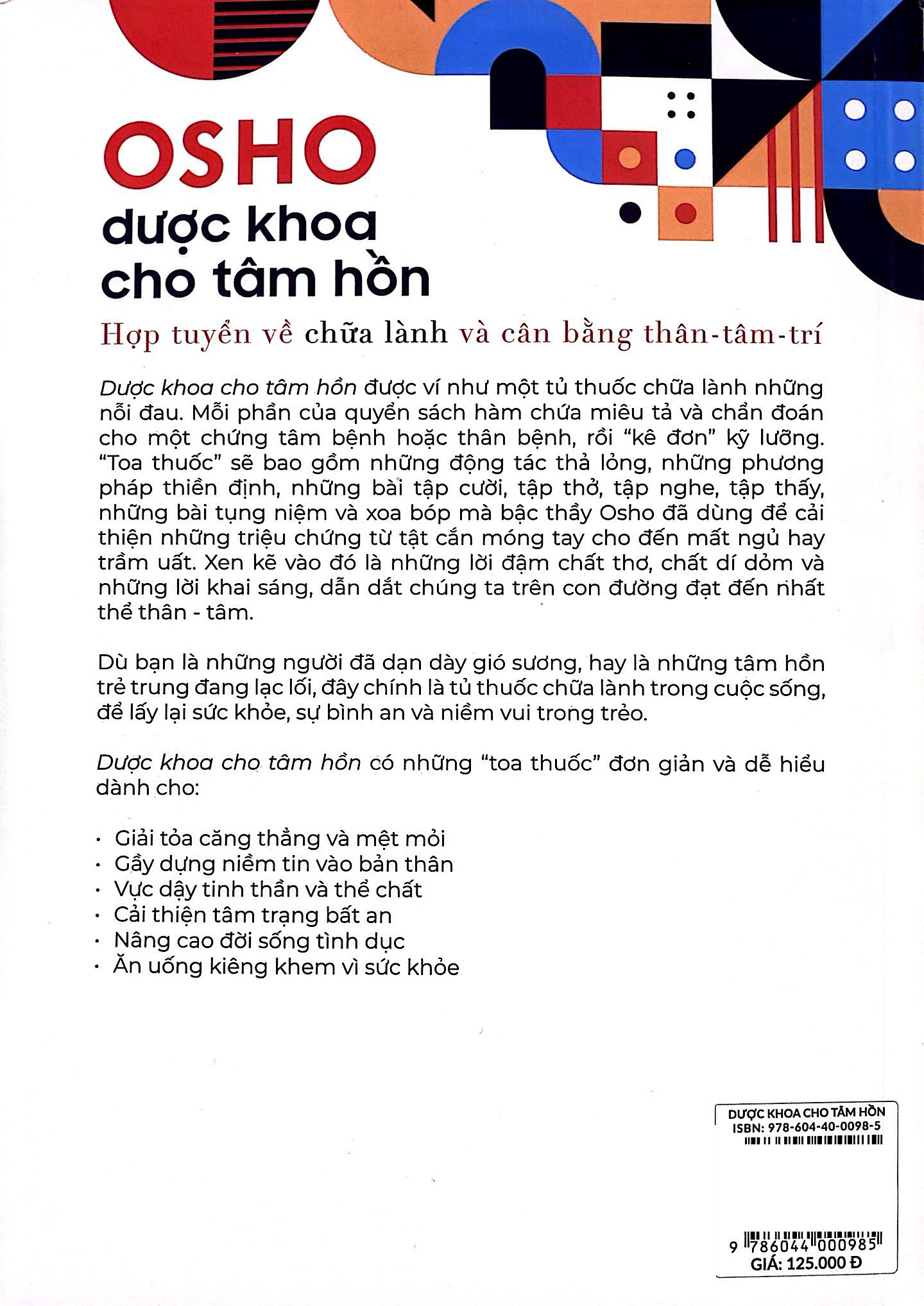 dược khoa cho tâm hồn - Ảnh 9
