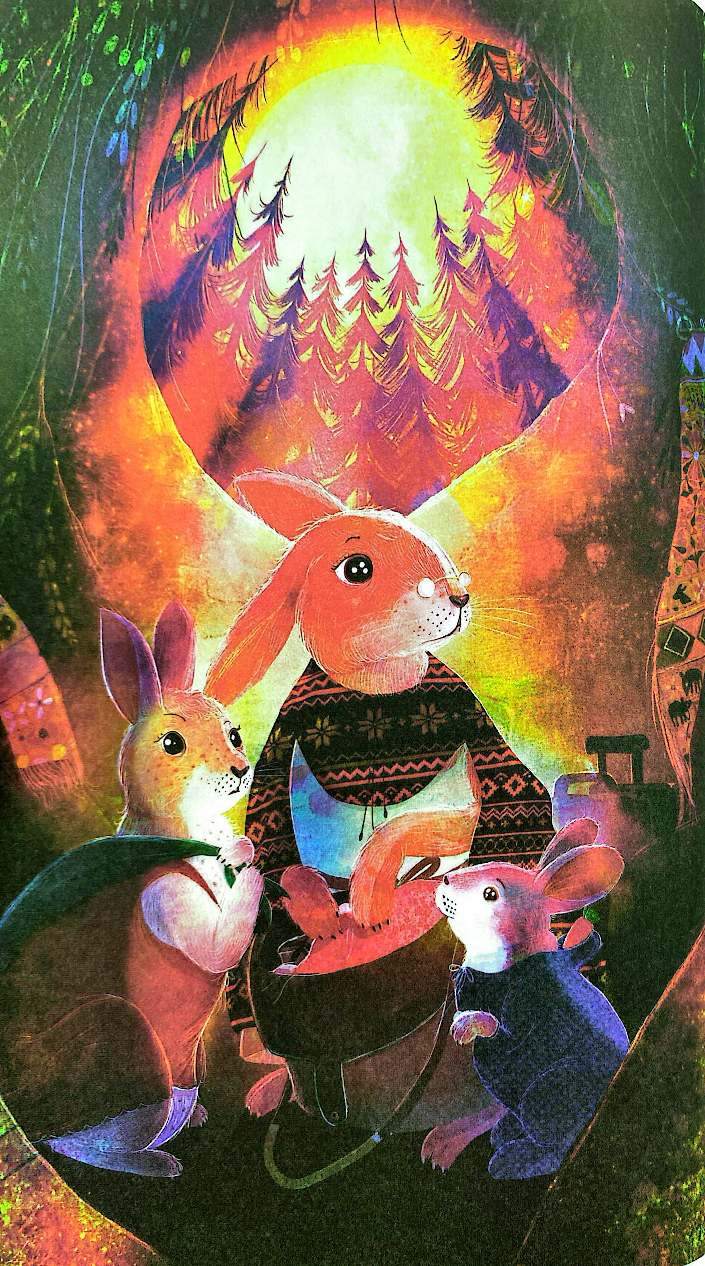 dưới bóng trăng ngà - câu chuyện về chuyến phiêu lưu của bé thỏ cải xoong - Ảnh 11