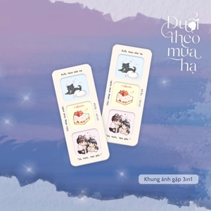 đuổi theo mùa hạ - tập 2 - bản đặc biệt - tặng kèm bookmark + khung ảnh gập 3 in 1 + móc khóa - Ảnh 6