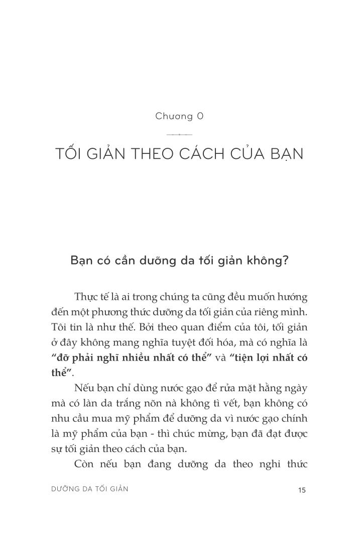 dưỡng da tối giản - Ảnh 11
