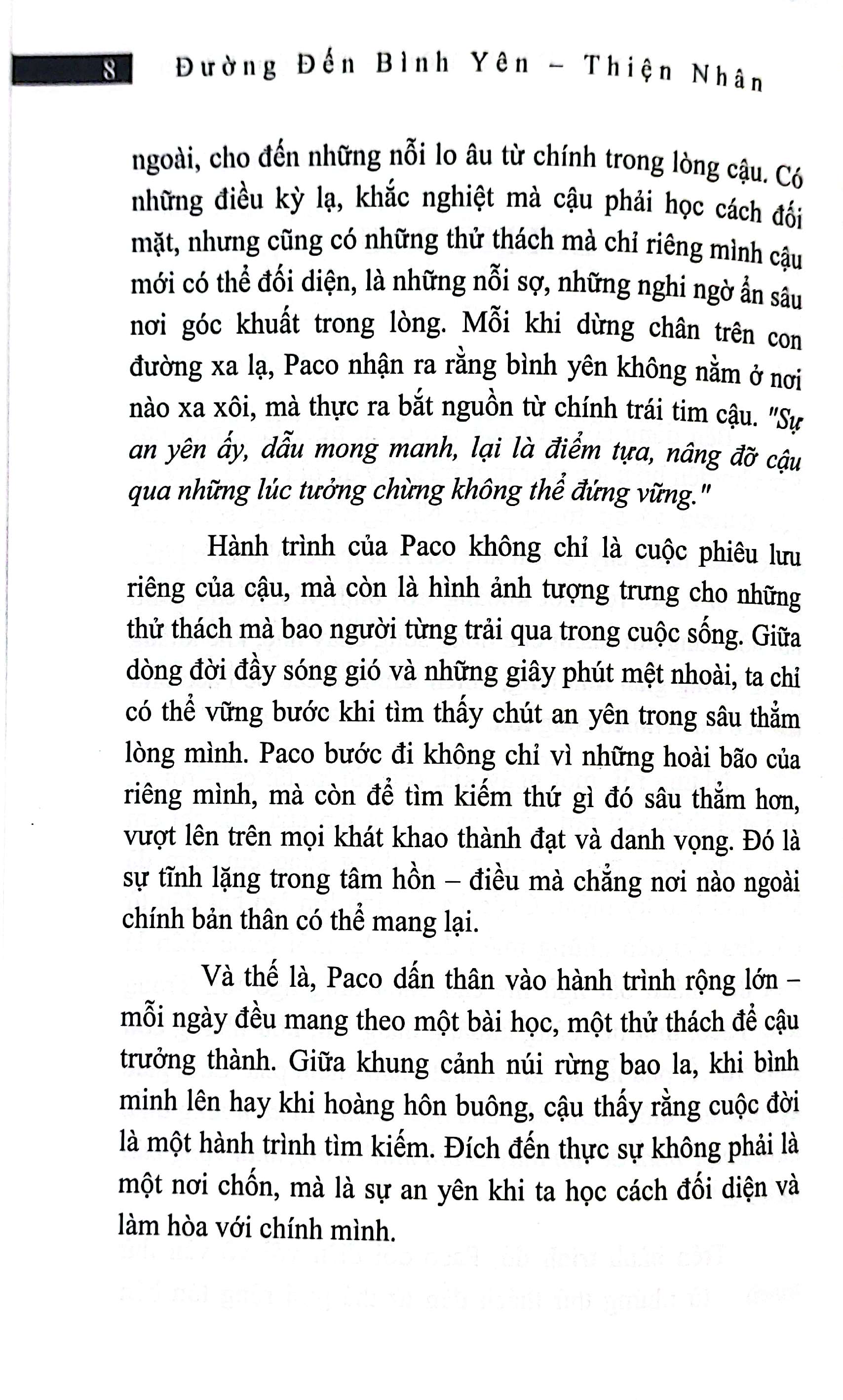 đường đến bình yên - đích đến của mọi cuộc hành trình - Ảnh 5