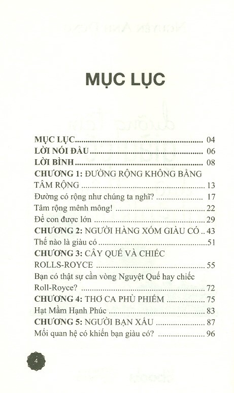 dưỡng tâm giàu có dưỡng thân nghèo khó (tái bản 2022) - Ảnh 2