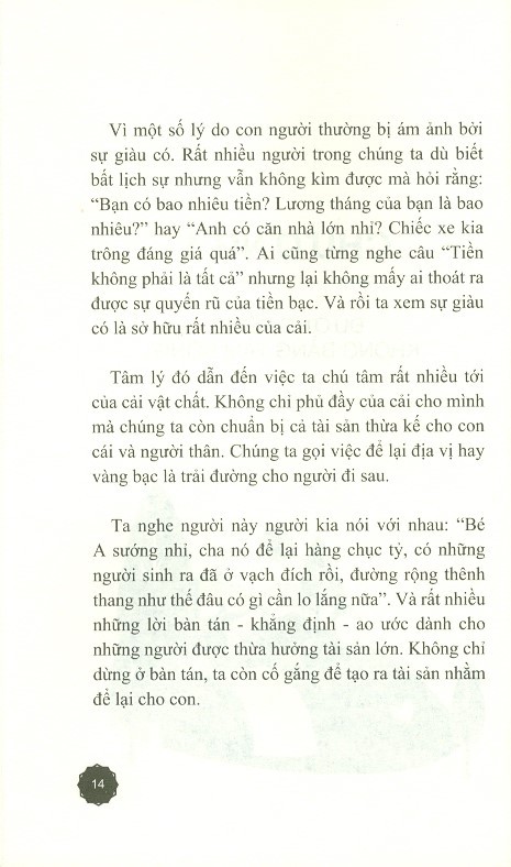 dưỡng tâm giàu có dưỡng thân nghèo khó (tái bản 2022) - Ảnh 6