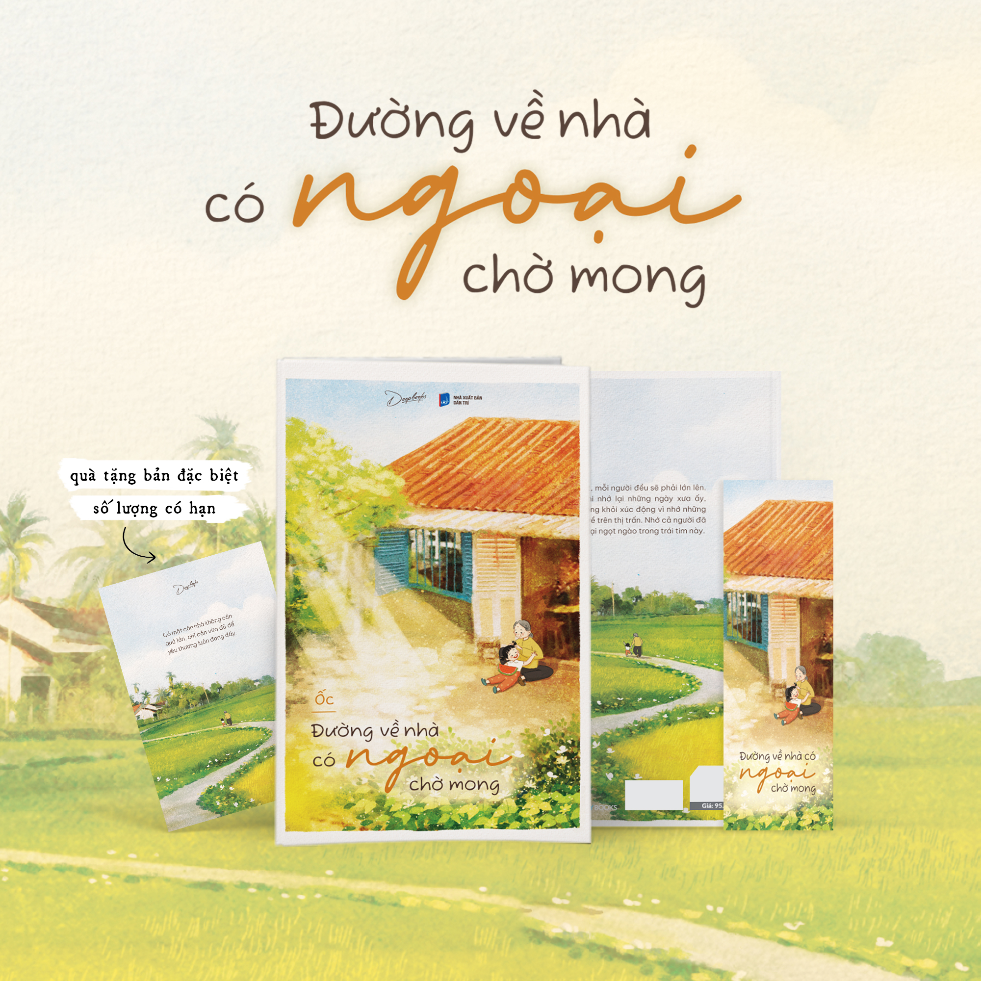 đường về nhà có ngoại chờ mong - bản đặc biệt - tặng kèm bookmark + postcard - Ảnh 2