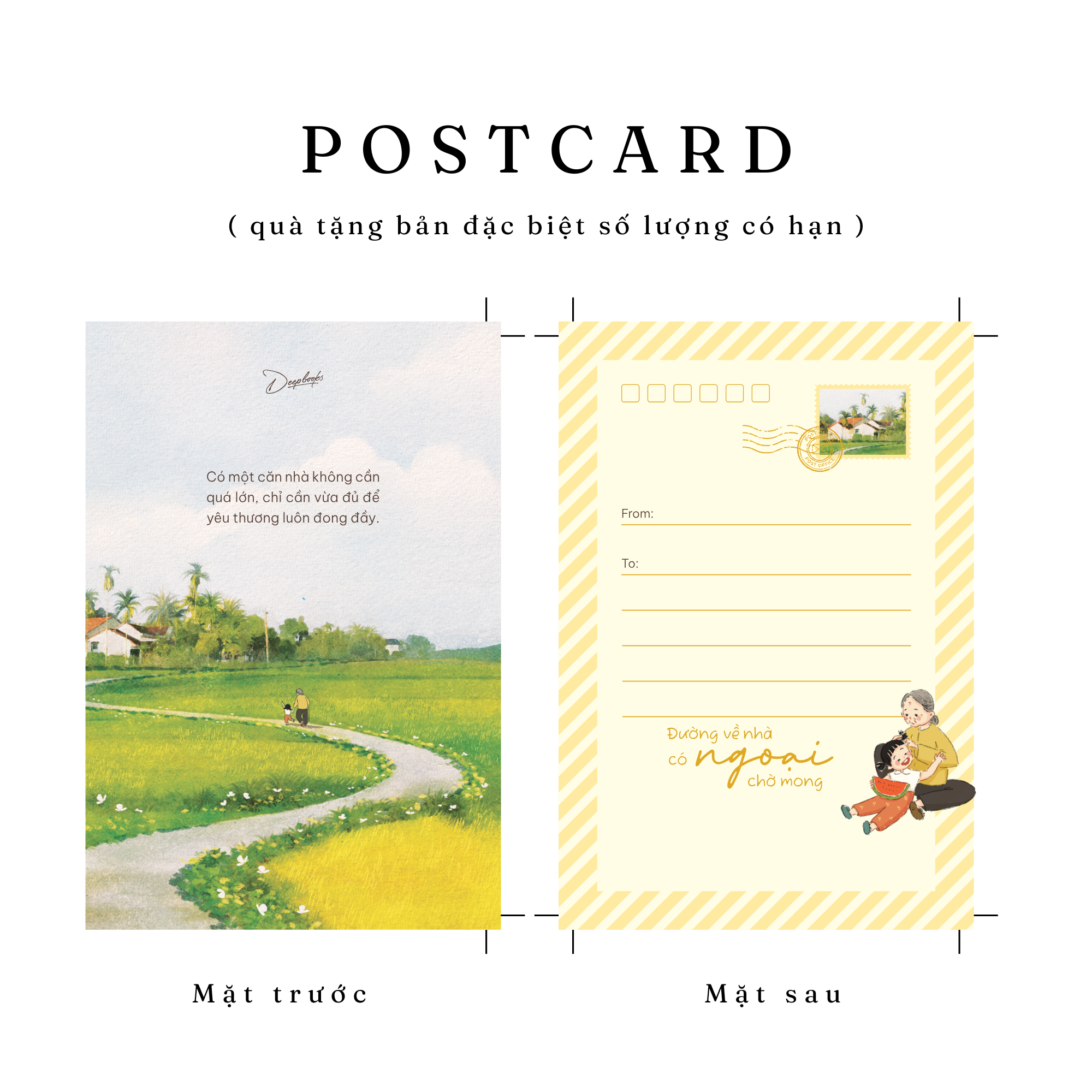 đường về nhà có ngoại chờ mong - bản đặc biệt - tặng kèm bookmark + postcard - Ảnh 5