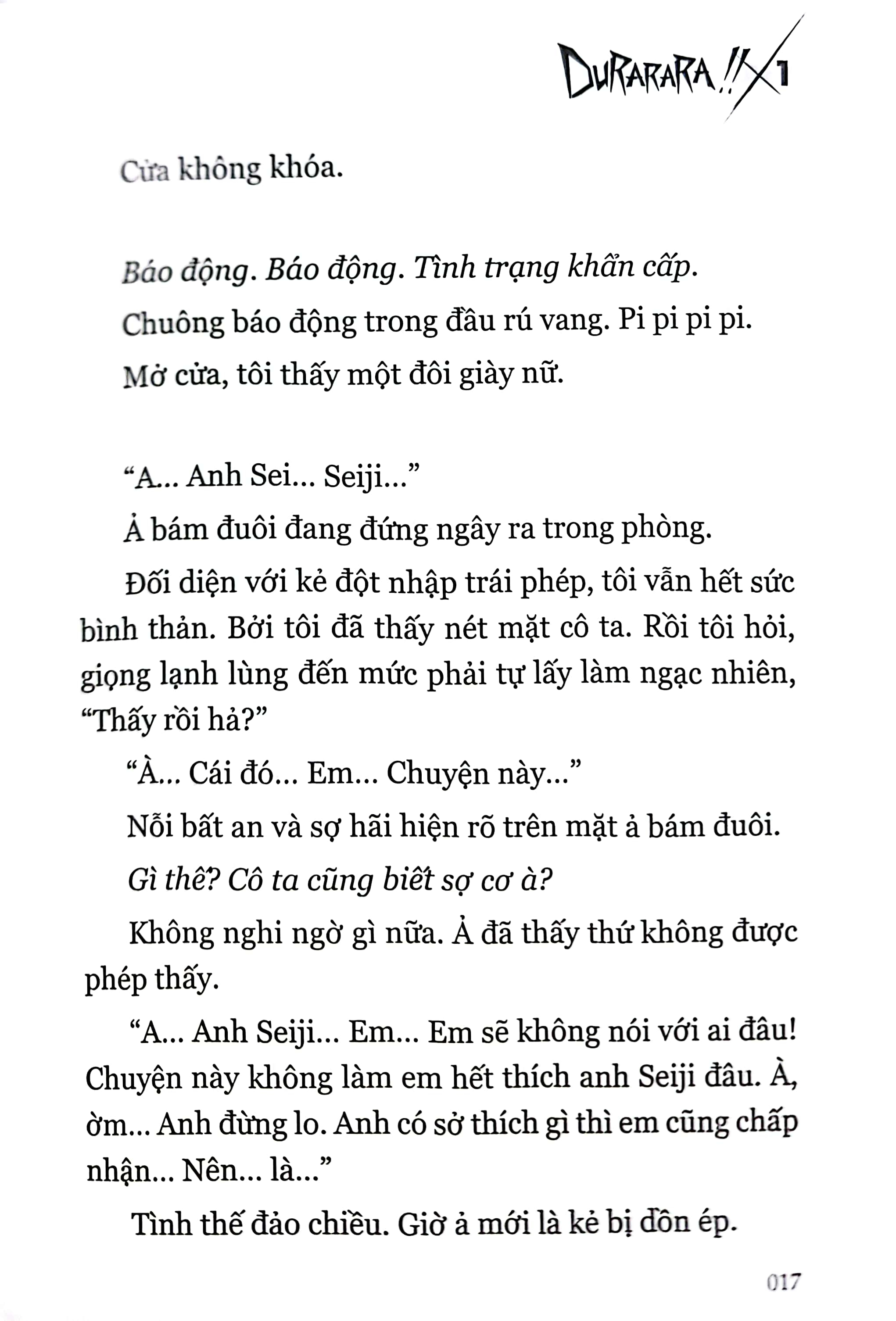 durarara!! - tập 1 - tặng kèm postcard in chất liệu pet - Ảnh 8