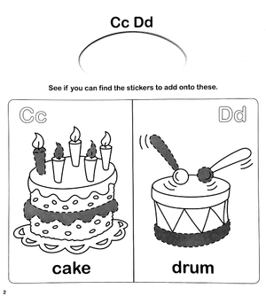 early learning abc - sticker activity - Ảnh 4