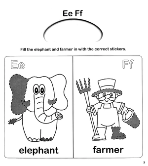 early learning abc - sticker activity - Ảnh 5