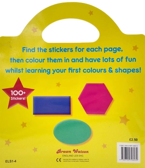 early learning colours and shapes - sticker activity - Ảnh 6