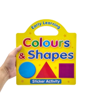 early learning colours and shapes - sticker activity - Ảnh 7