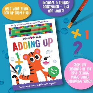 early learning magic water colouring - animal friends adding up - Ảnh 6