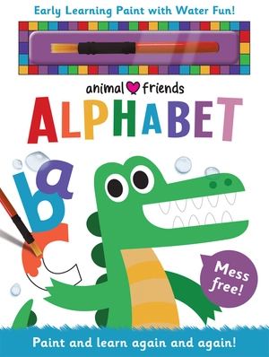 early learning magic water colouring - animal friends alphabet - Ảnh 2