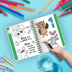 early learning magic water colouring - animal friends counting - Ảnh 5