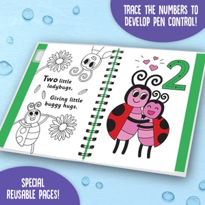 early learning magic water colouring - animal friends counting - Ảnh 6