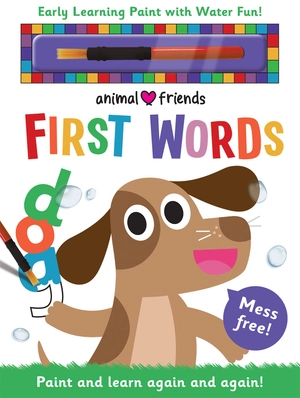 early learning magic water colouring - animal friends first words - Ảnh 4