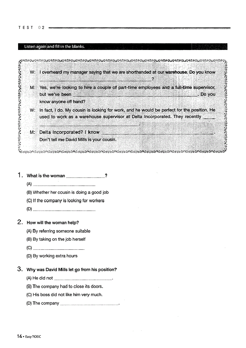 easy toeic (kèm 1cd) - Ảnh 10