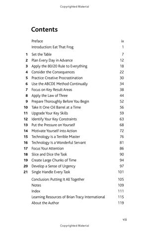 eat that frog! - 21 great ways to stop procrastinating and get more done in less time - Ảnh 3