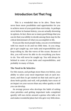 eat that frog! - 21 great ways to stop procrastinating and get more done in less time - Ảnh 4