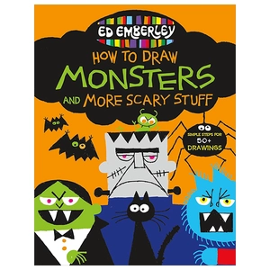 ed emberley's how to draw monsters and more scary stuff - Ảnh 2
