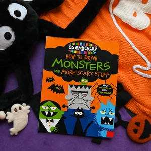 ed emberley's how to draw monsters and more scary stuff - Ảnh 3