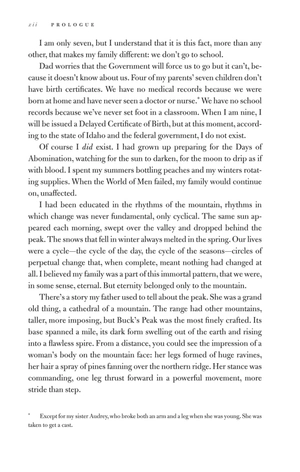 educated: a memoir (new york times bestseller) - Ảnh 13