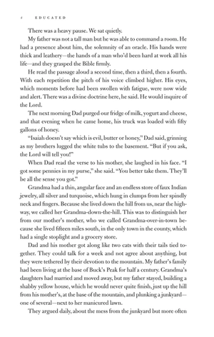 educated: a memoir (new york times bestseller) - Ảnh 17