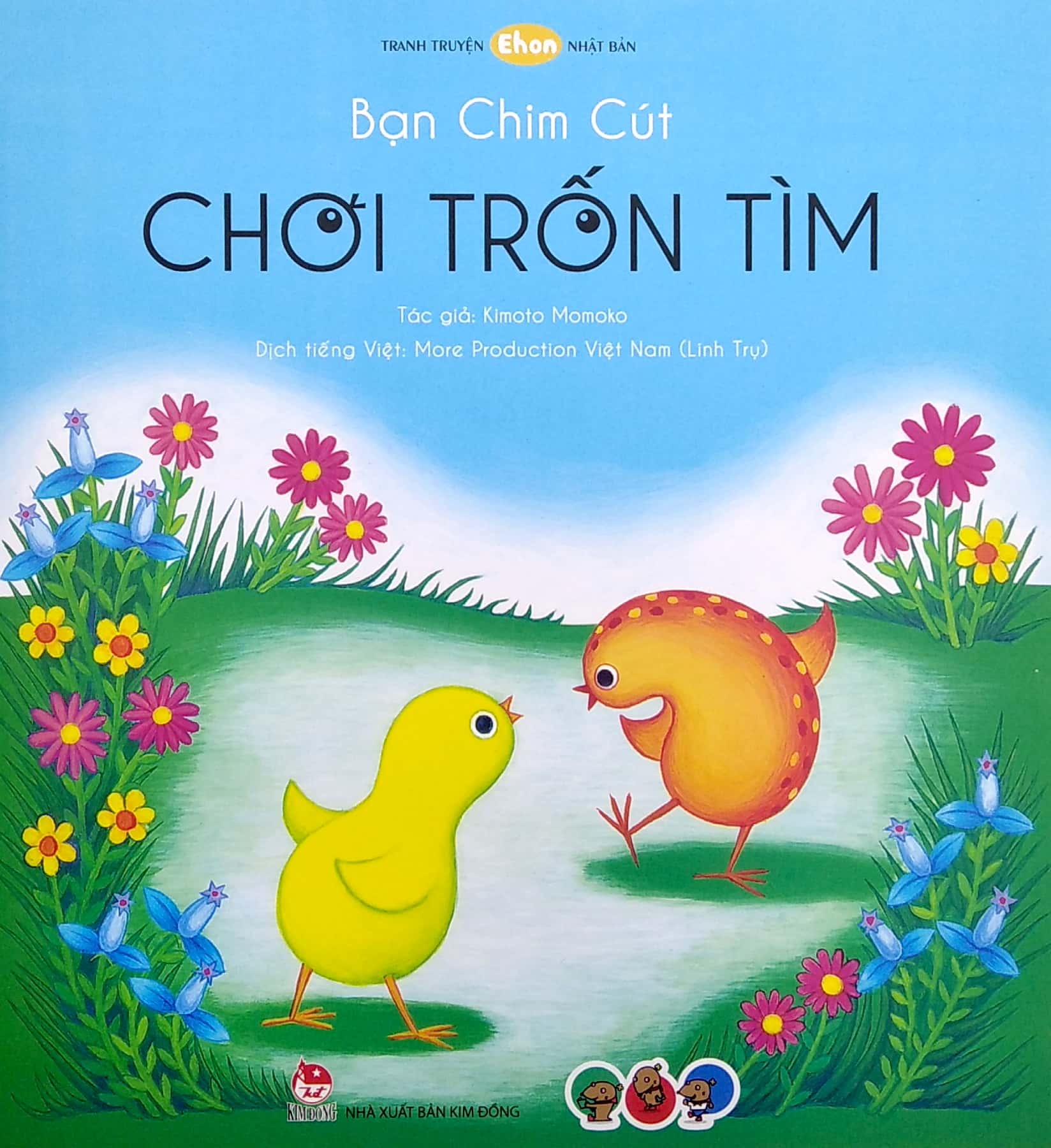 ehon - bạn chim cút - chơi trốn tìm - Ảnh 2