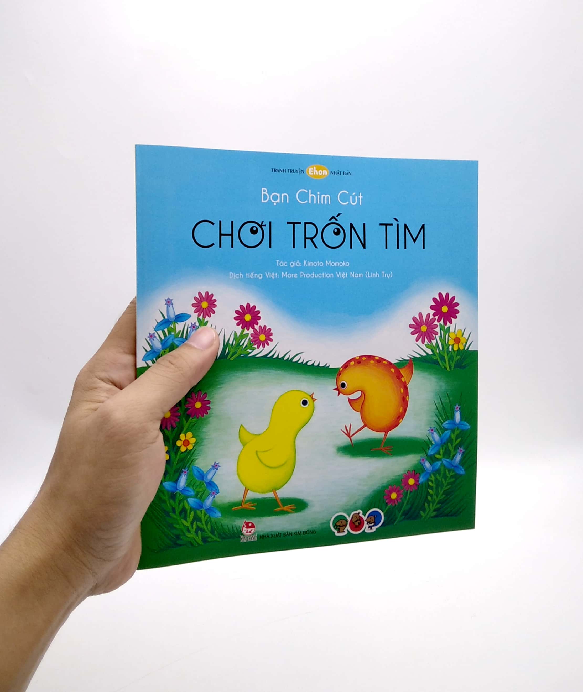 ehon - bạn chim cút - chơi trốn tìm - Ảnh 7