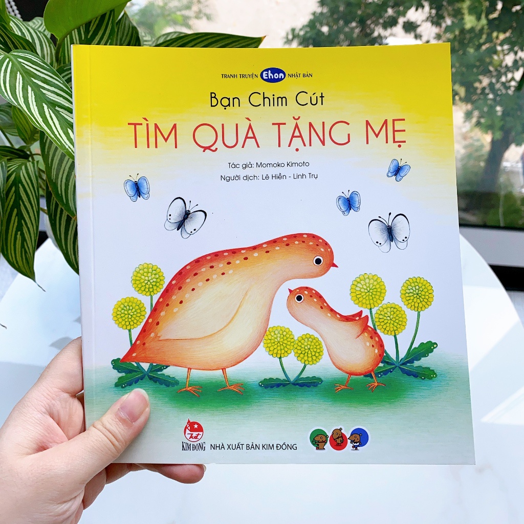 ehon - bạn chim cút - tìm quà tặng mẹ (tái bản) - Ảnh 6