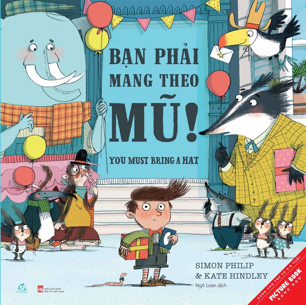Ehon - Bạn Phải Mang Theo Mũ - You Must Bring A Hat - Ảnh 2