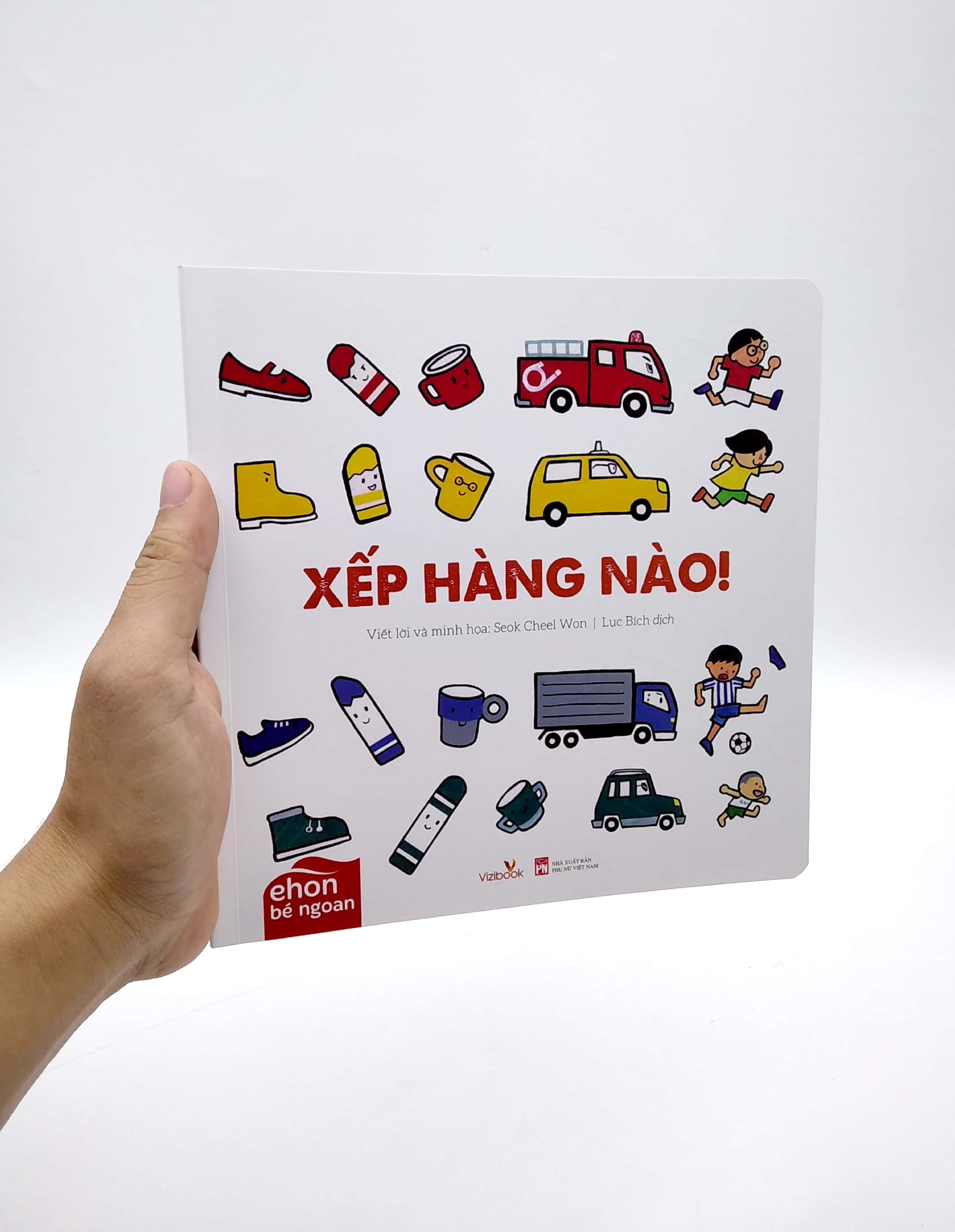 ehon bé ngoan - xếp hàng nào (2022) - Ảnh 7