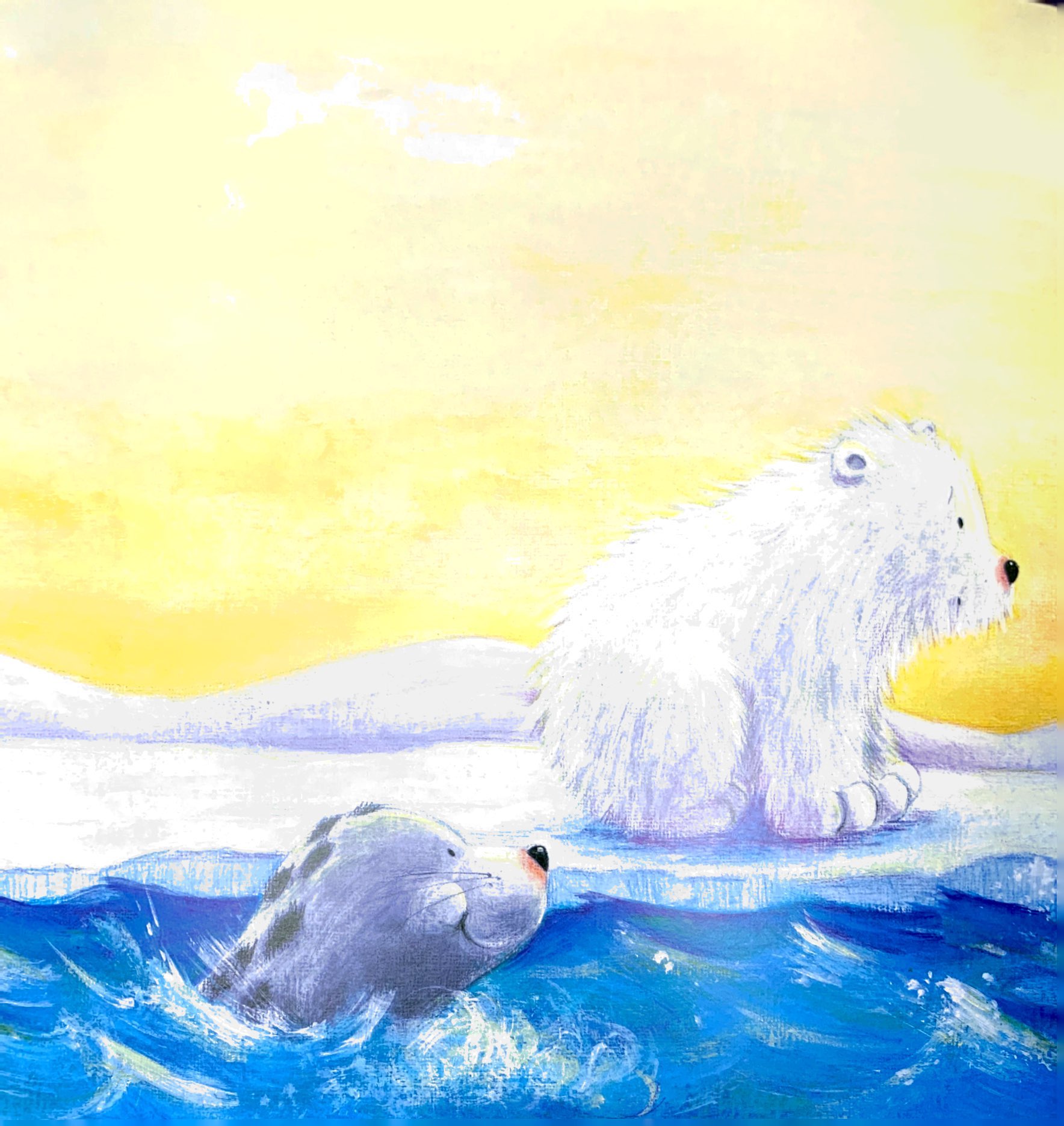 ehon châu âu - chim cánh cụt nhỏ dũng cảm - Ảnh 5