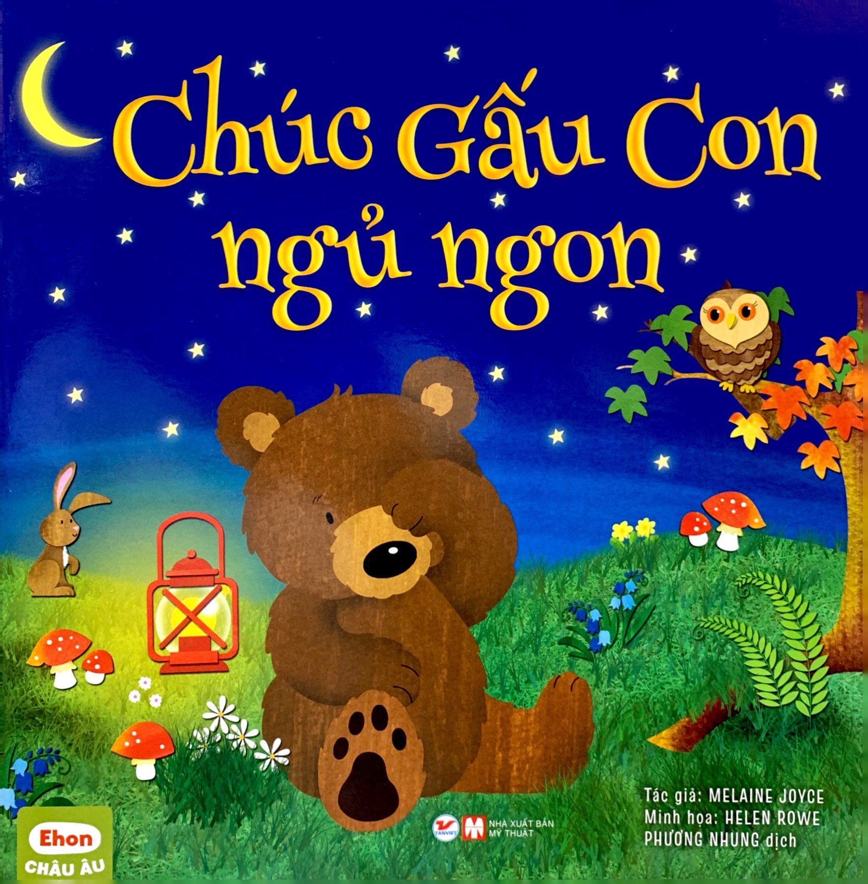 ehon châu âu - chúc gấu con ngủ ngon - Ảnh 2