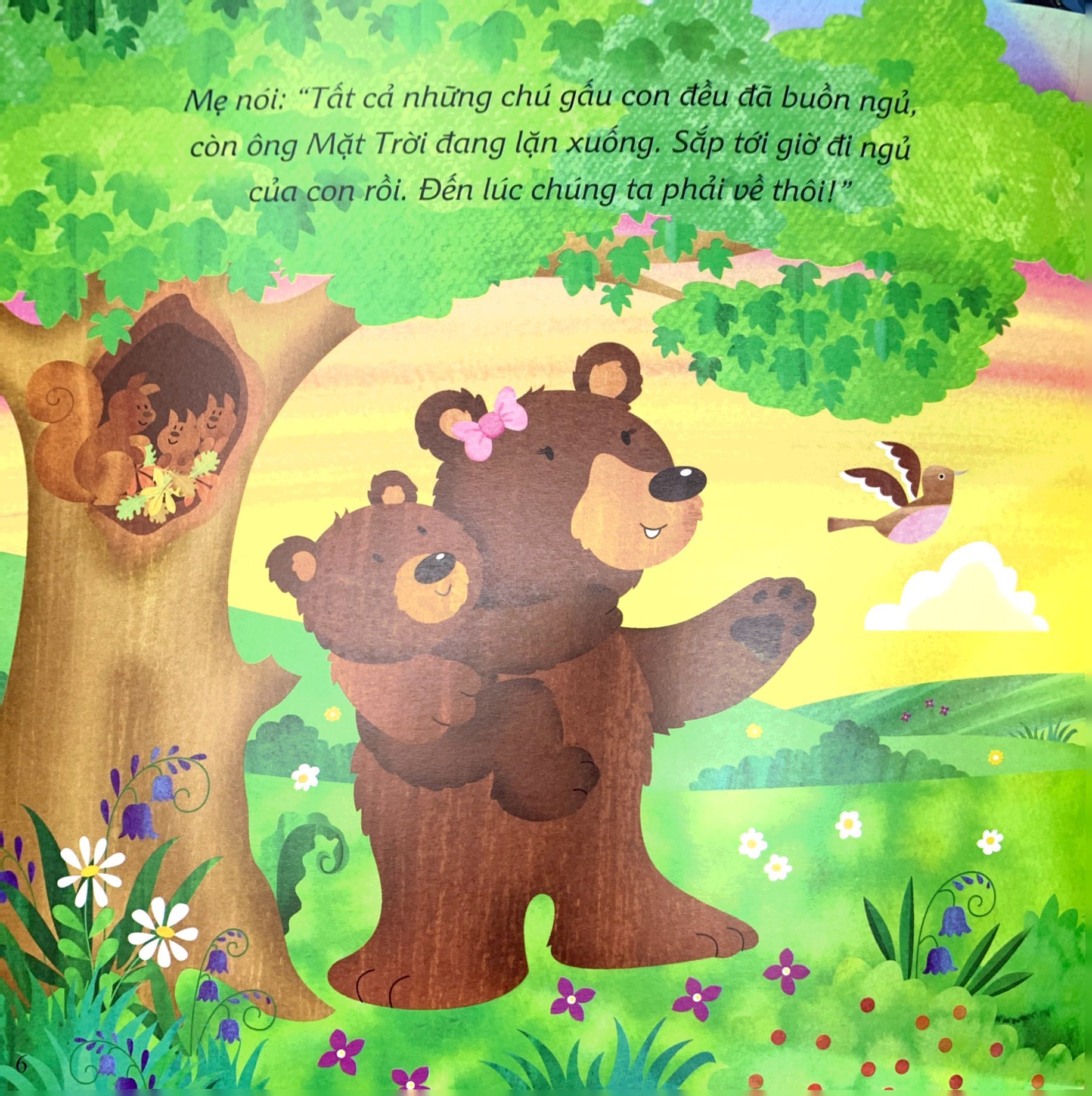 ehon châu âu - chúc gấu con ngủ ngon - Ảnh 5