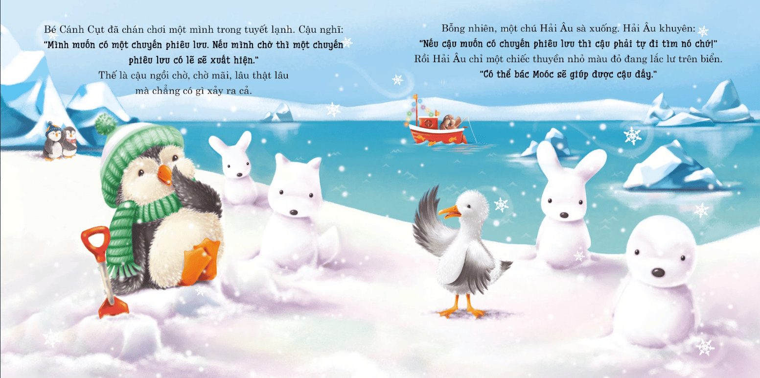 Ehon Chau Au - Chuyen Phieu Luu Ki Dieu Cua Be Canh Cut - Ảnh 4