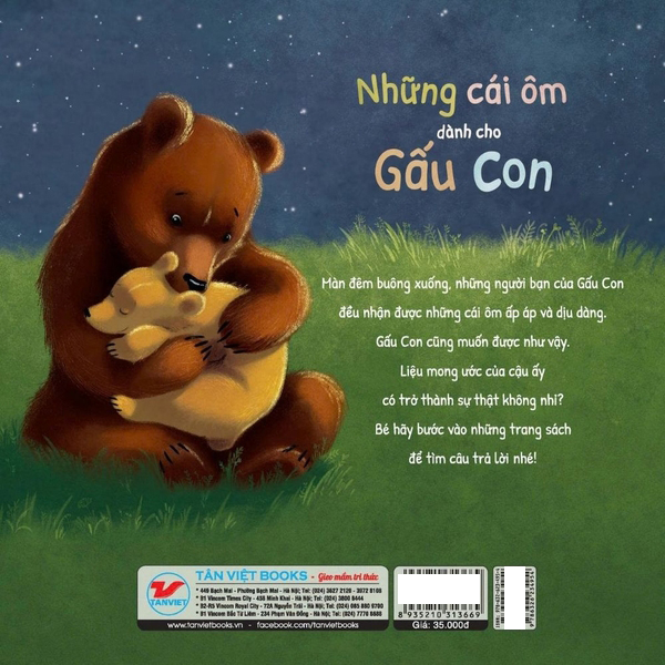 Ehon Chau Au - Nhung Cai Om Danh Cho Gau Con - Ảnh 5