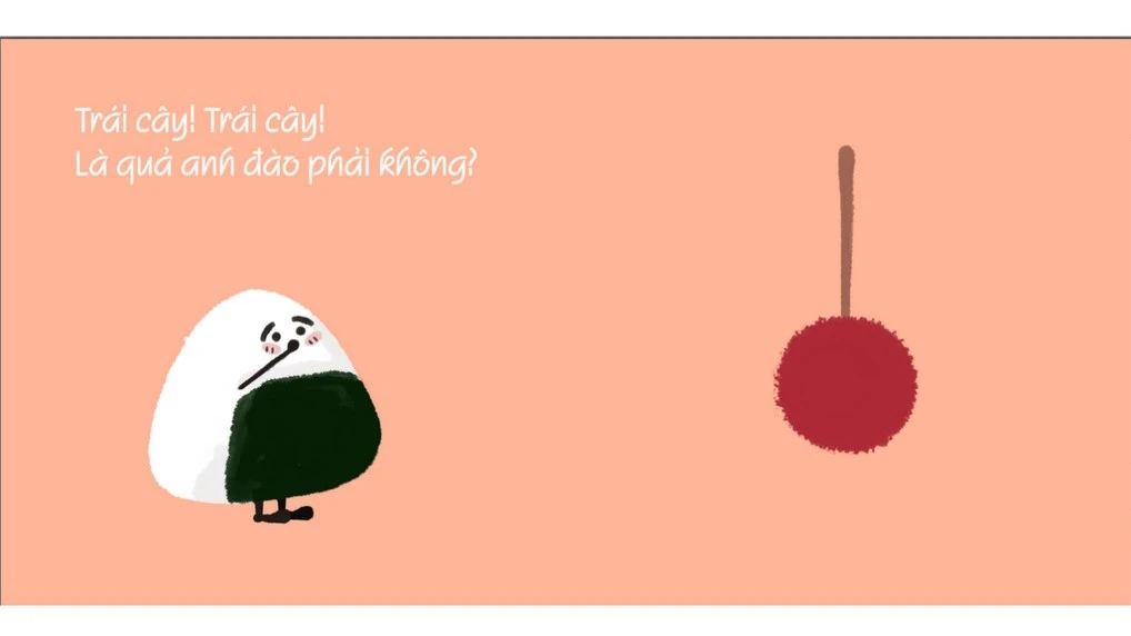 ehon chơi cùng giri chú bé cơm nắm - không phải trái cây đâu! (tái bản 2019) - Ảnh 3