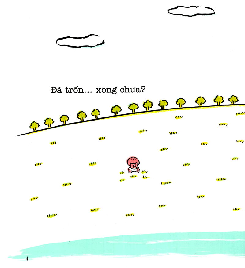 ehon chơi cùng momo - chú bé quả đào - cùng chơi trốn tìm nào! (tái bản 2022) - Ảnh 7