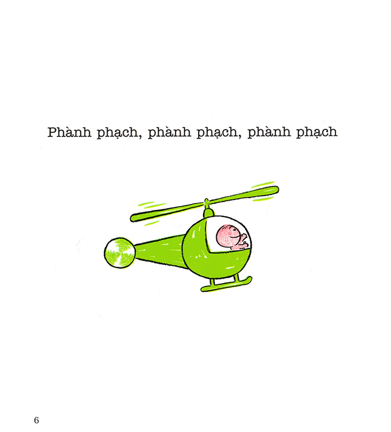 Ehon Chơi Cùng Momo - Chú Bé Quả Đào - Cùng Lái Máy Bay Nào! (Tái Bản) - Ảnh 5