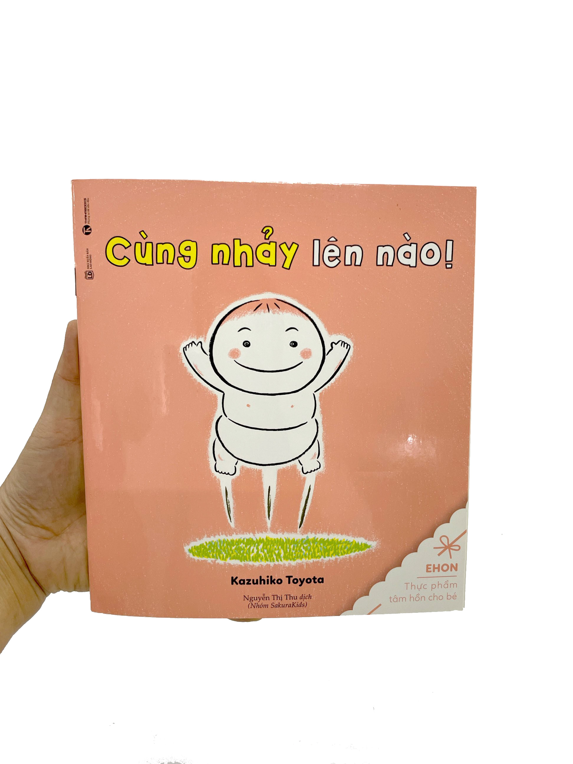 ehon chơi cùng momo - chú bé quả đào - cùng nhảy lên nào! (tái bản 2022) - Ảnh 8