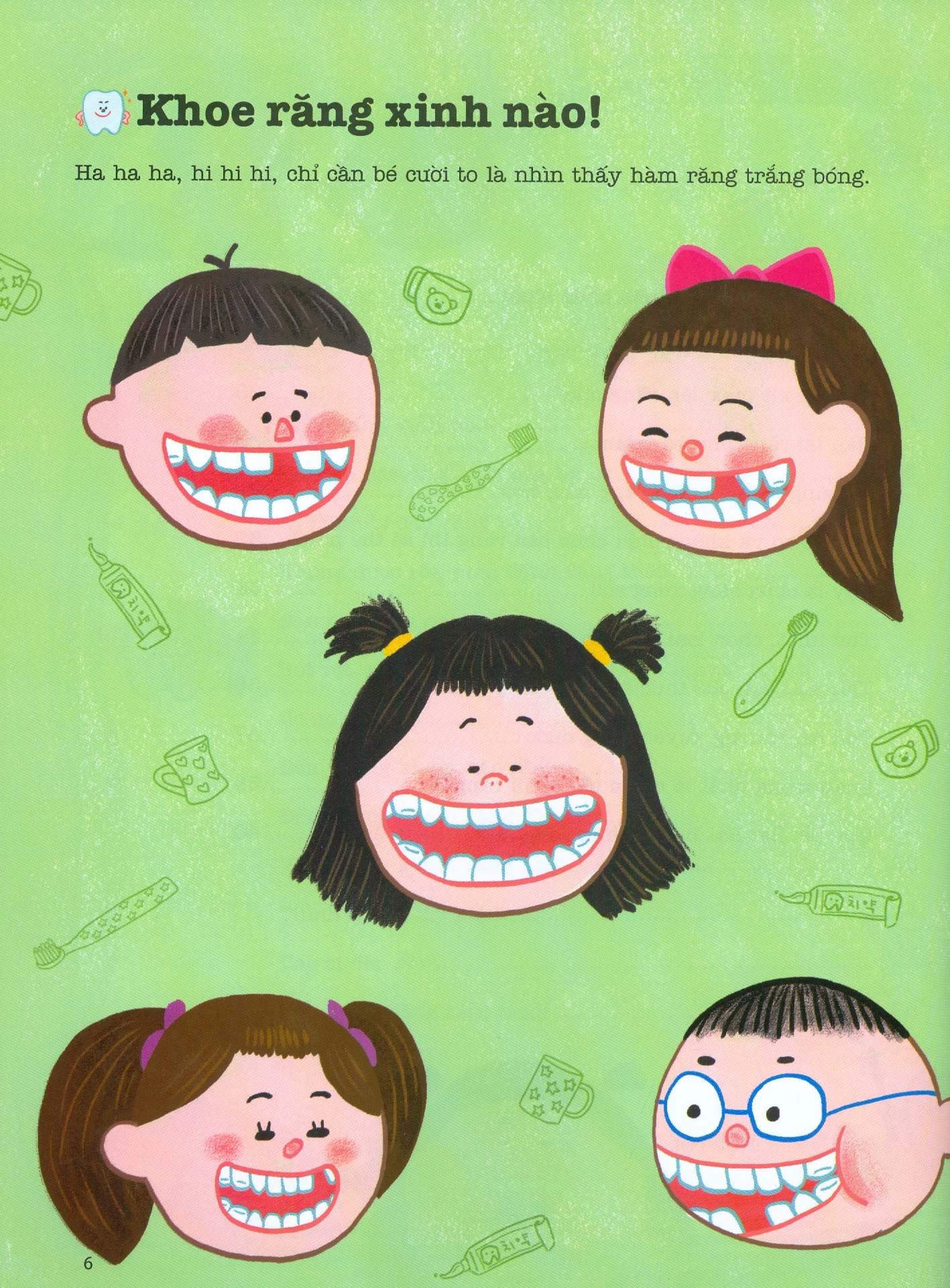 ehon chơi mà học - phòng khám răng chẳng đáng sợ tẹo nào (từ 3 tuổi) - Ảnh 5
