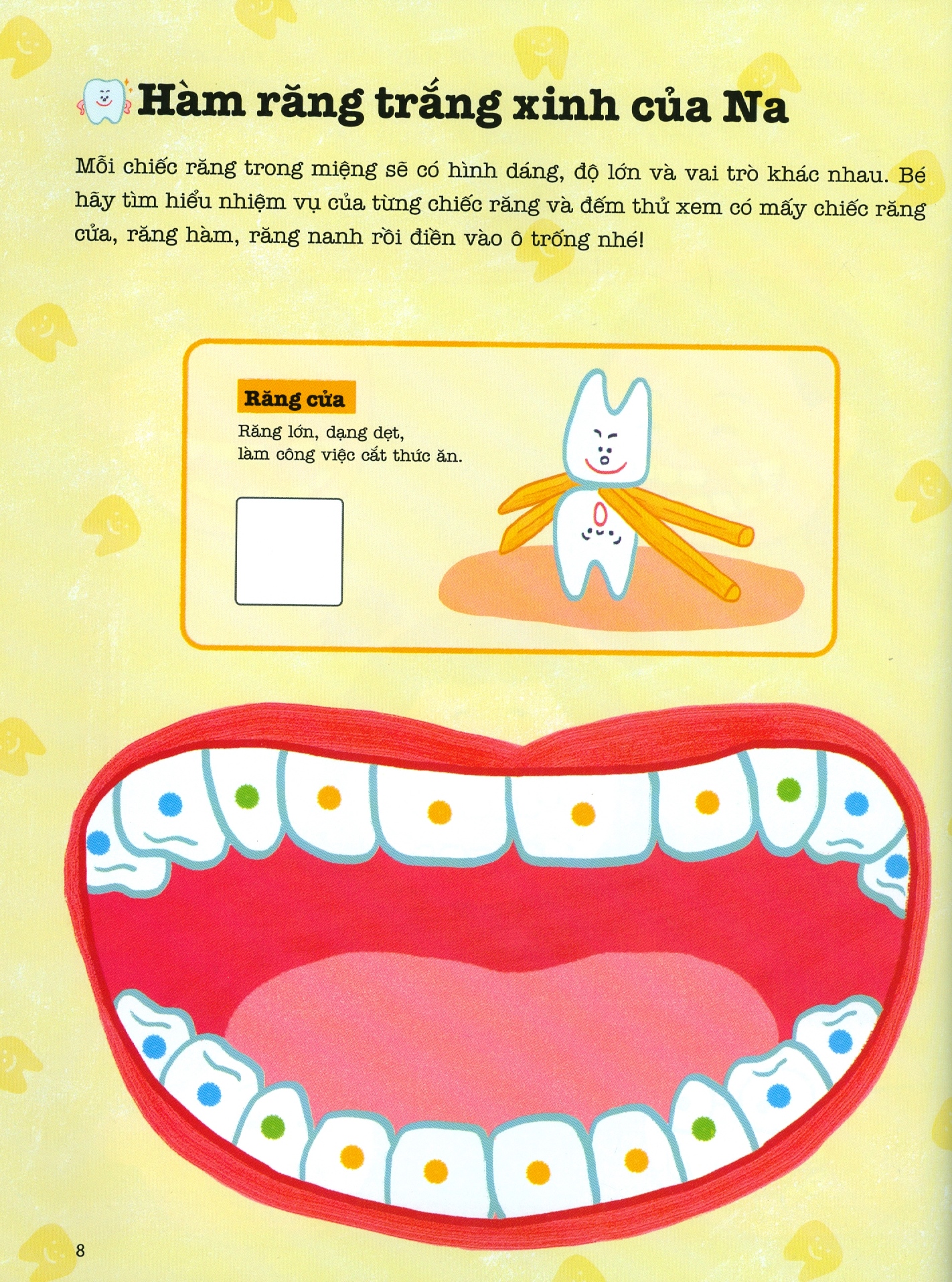 ehon chơi mà học - phòng khám răng chẳng đáng sợ tẹo nào (từ 3 tuổi) - Ảnh 7