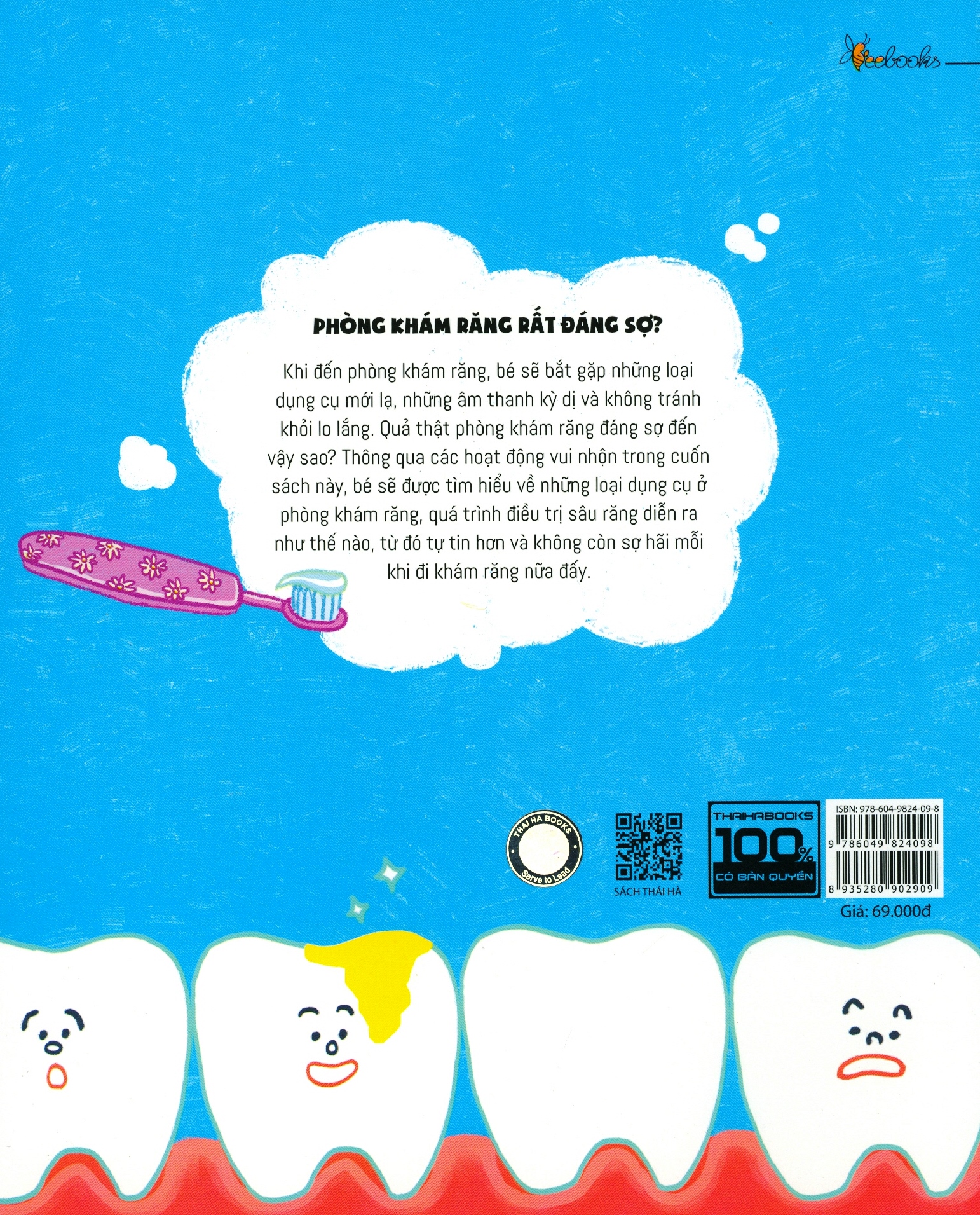 ehon chơi mà học - phòng khám răng chẳng đáng sợ tẹo nào (từ 3 tuổi) - Ảnh 9