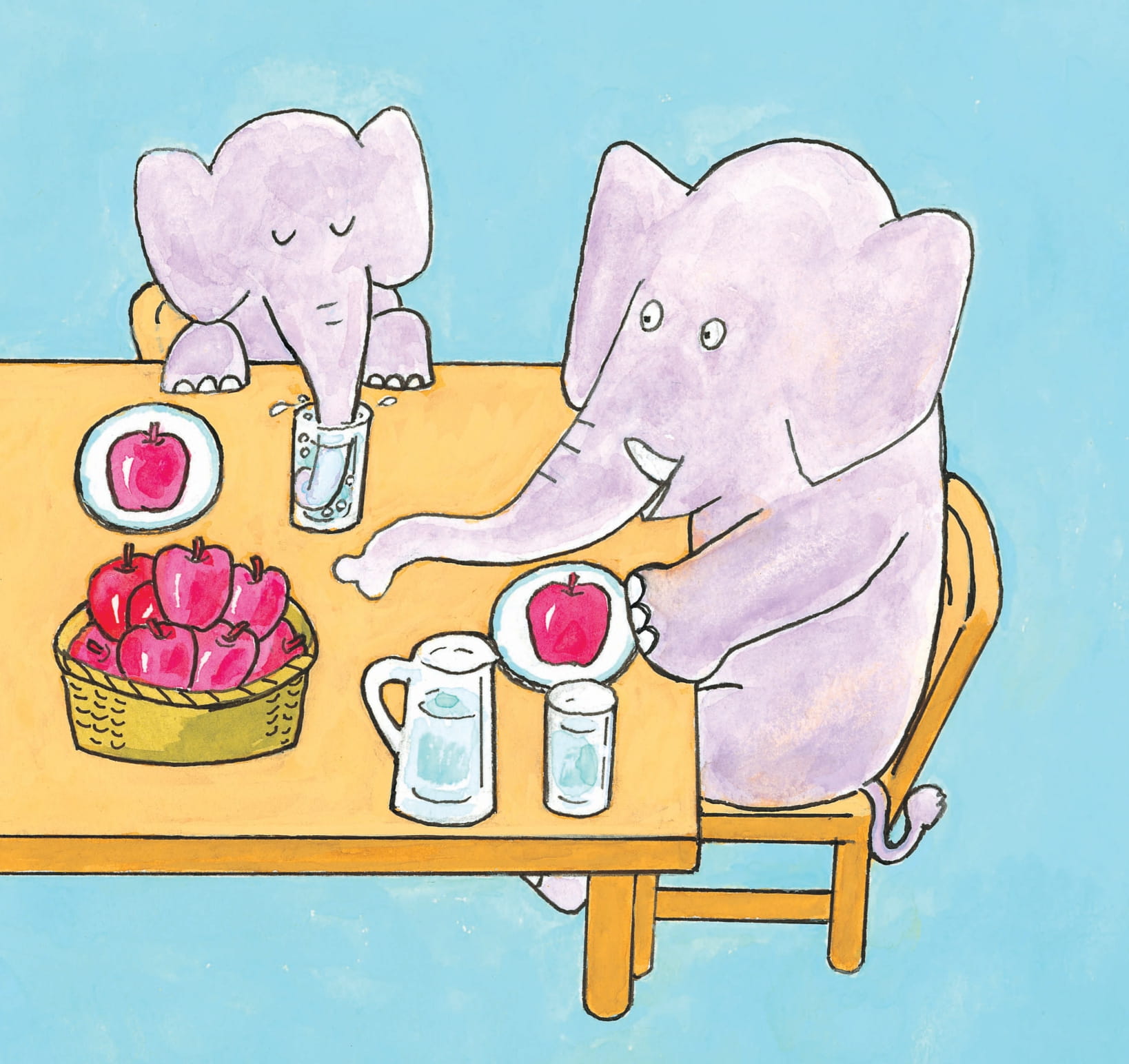 ehon - chuột con lon ton - chiếc bánh mì dài (0-6 tuổi) - Ảnh 2