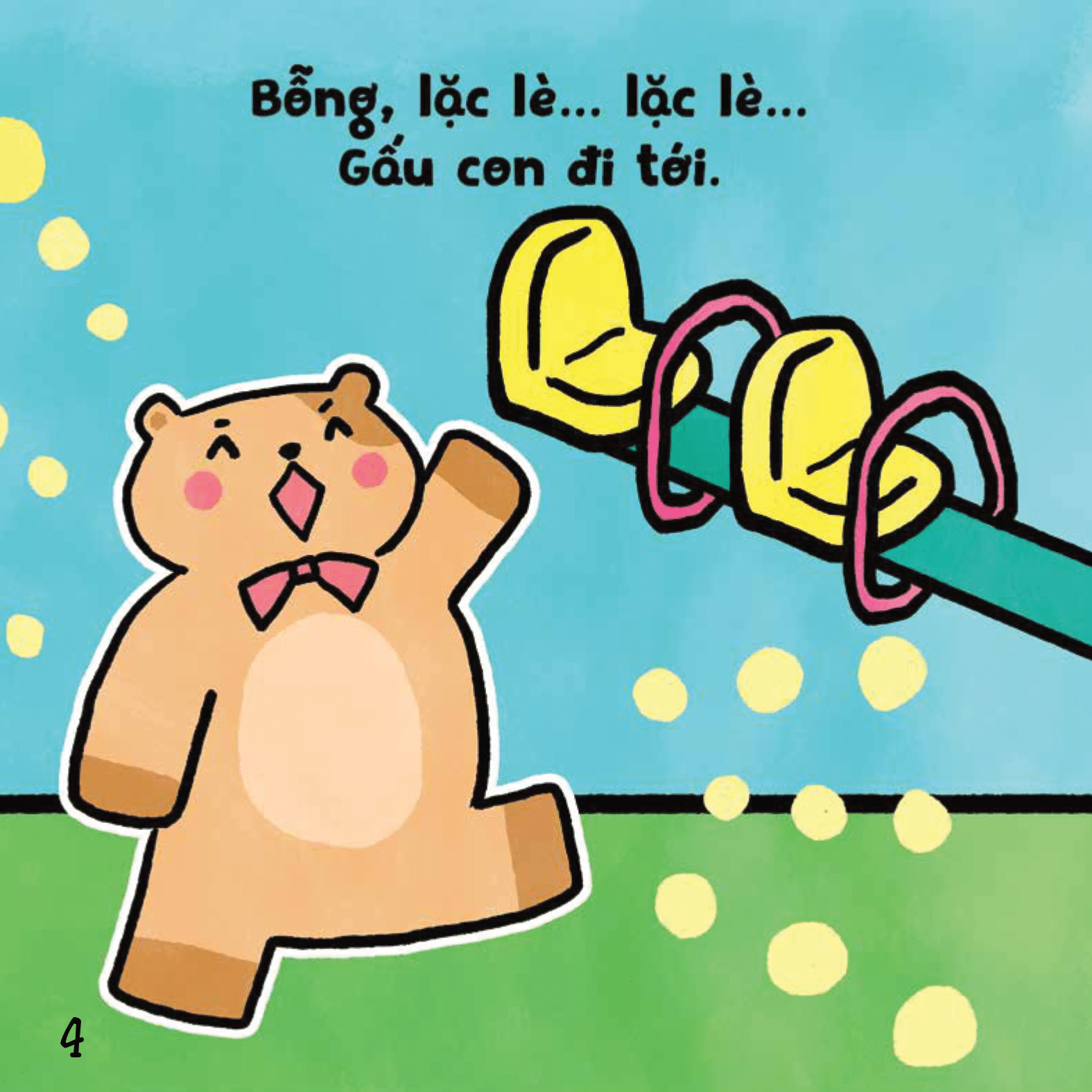 ehon em bé hạnh phúc - bé vui bé khỏe: chơi bập bênh (dành cho bé 1-6 tuổi) - Ảnh 3